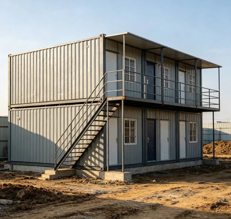 Prefabrikovaný plochý kontajnerový dom